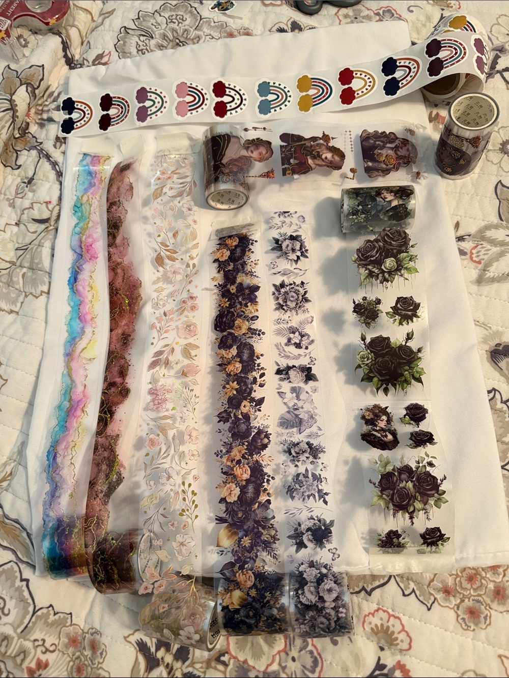 Decorative Floral and Patterned  stickers